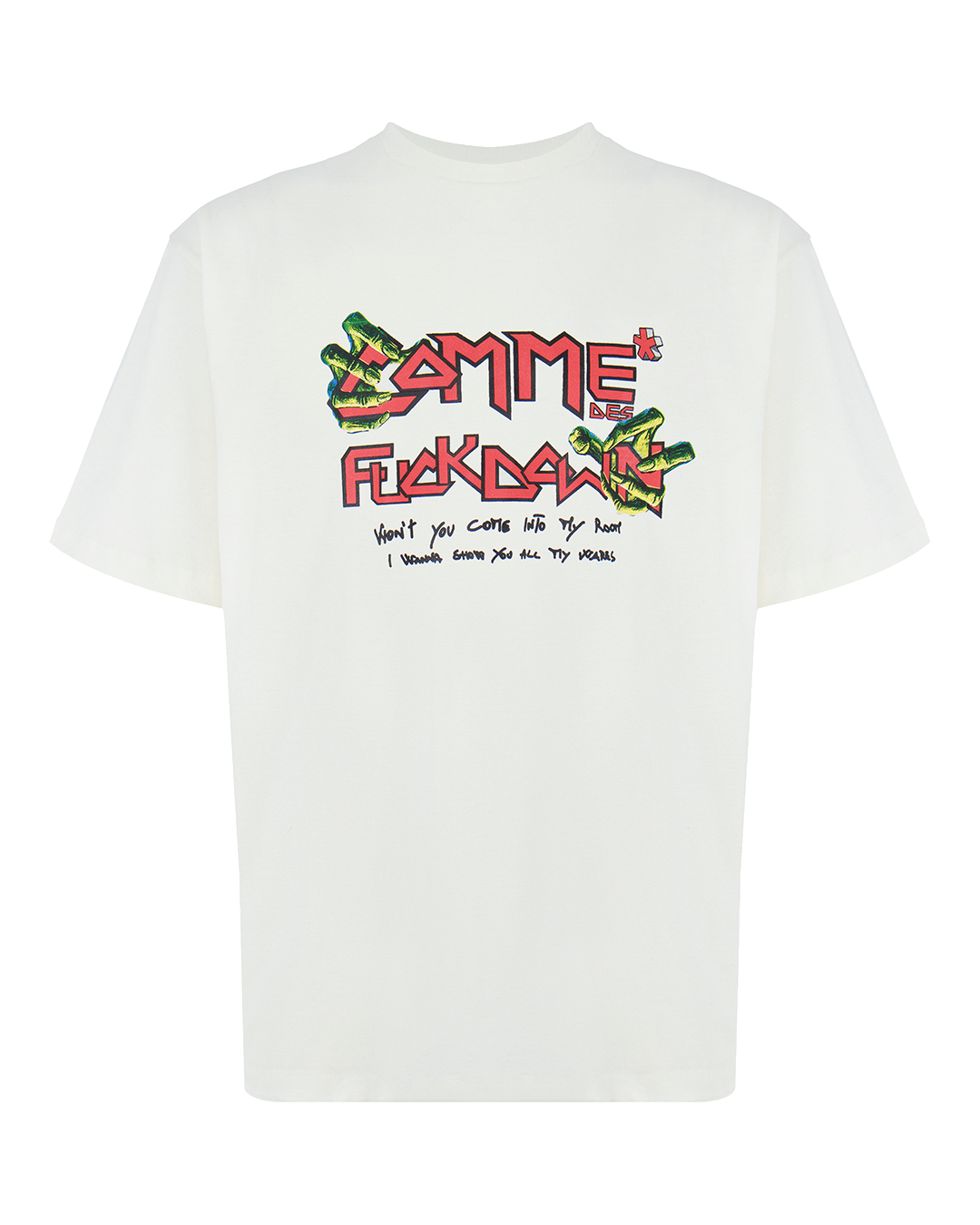 COMME des FUCKDOWN из хлопка артикул FMW4CFABM01342 марки COMME des FUCKDOWN купить за 10000 руб.