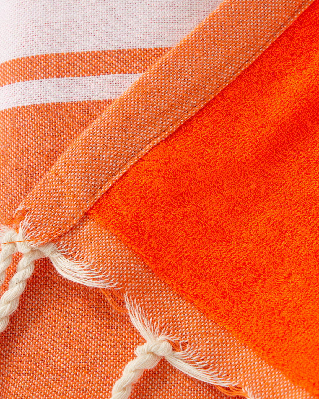 плед MC2 Saint Barth FOUTASPONGE оранжевый UNI, размер UNI - фото 3
