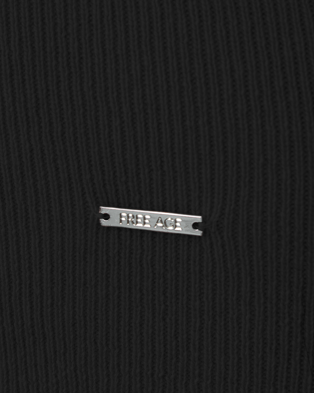 джемпер FREE AGE. FW20082-B черный m, размер m - фото 2