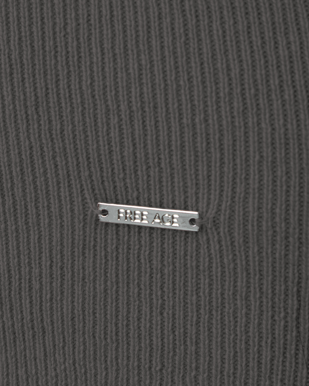 джемпер FREE AGE. FW20082-LGGM серый 2xl, размер 2xl - фото 2