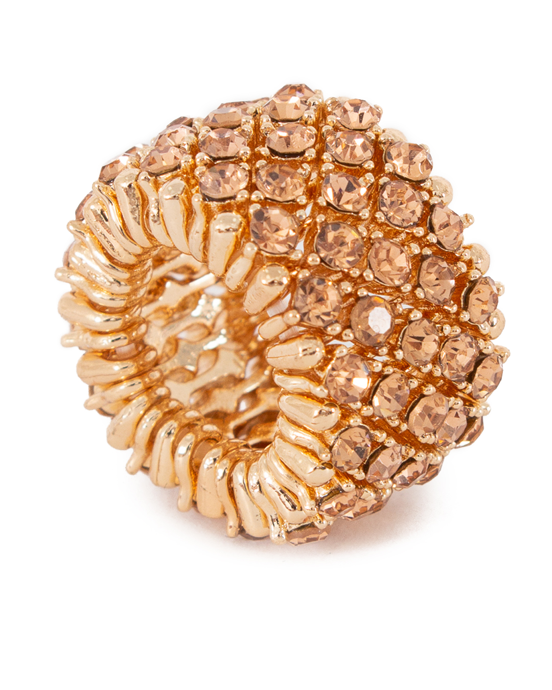 кольцо Marina Fossati колокольчик набор 10 шт размер 1 шт 1 6 см золотой