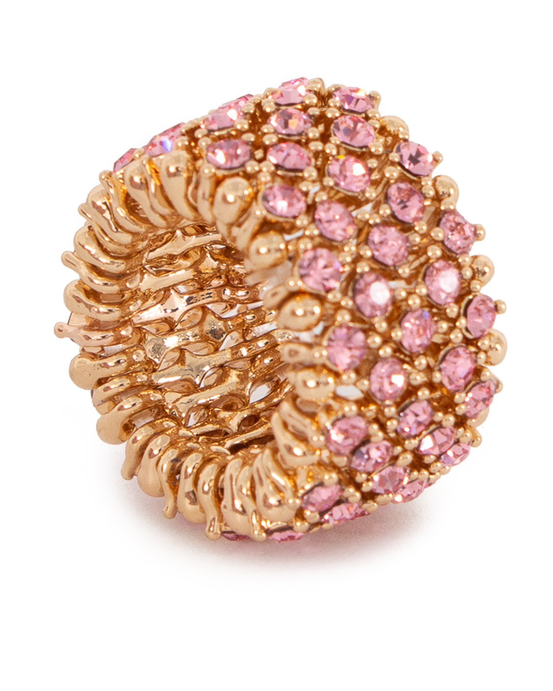 кольцо Marina Fossati GIADA.24 золотой+розовый UNI, размер UNI, цвет золотой+розовый GIADA.24 золотой+розовый UNI - фото 1