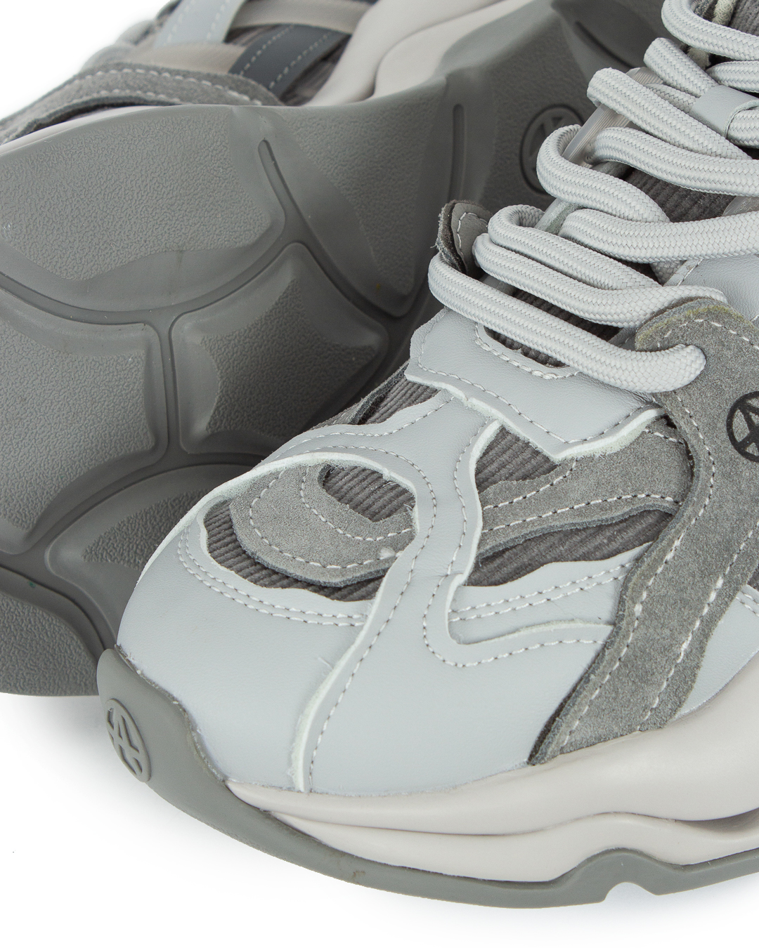 комбинированные кроссовки ACUPUNCTURE HABS920304 серый 41, размер 41 - фото 3