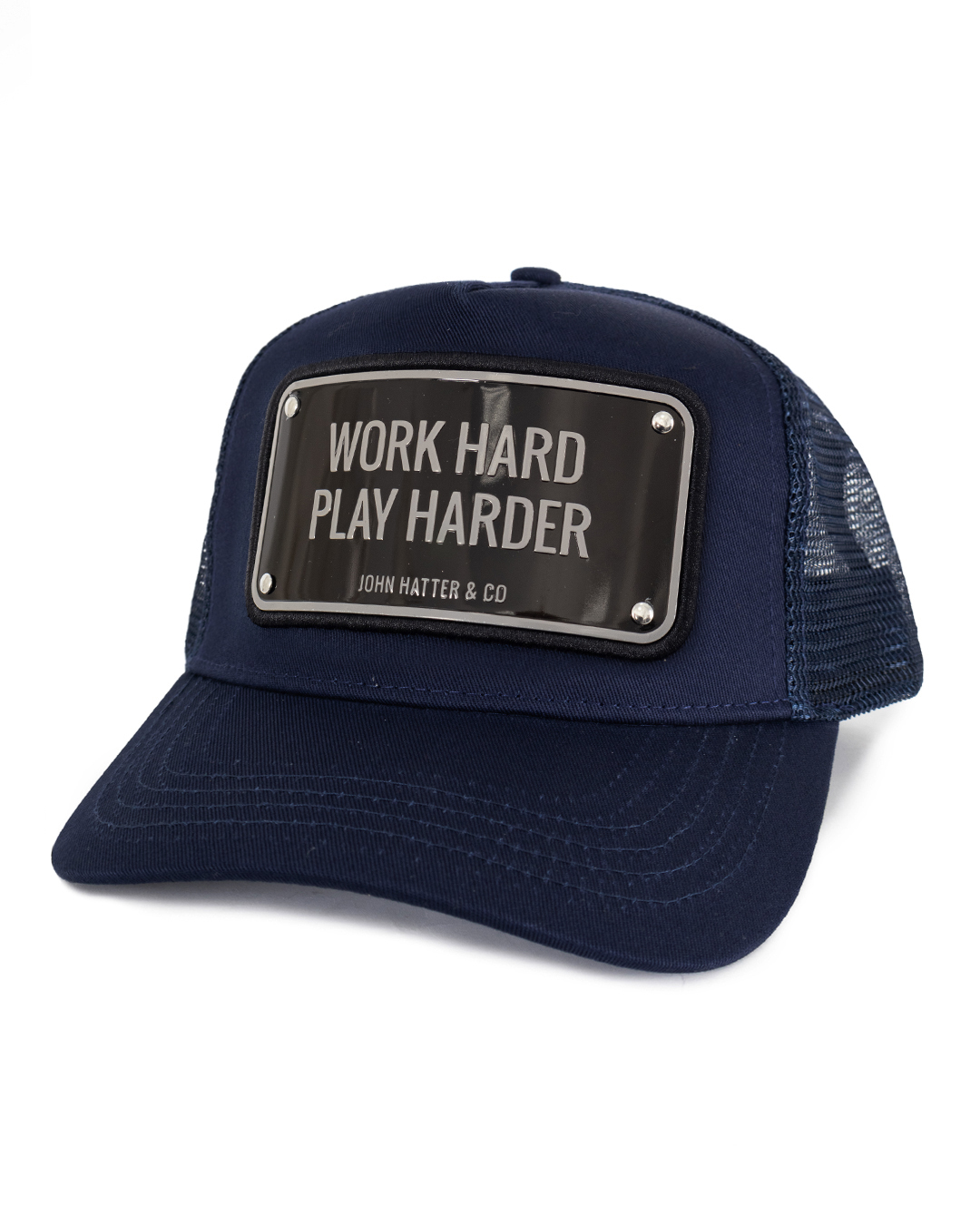 John Hatter & Co с текстовым принтом артикул HARD PLAY HARDER марки John Hatter & Co купить за 15200 руб.