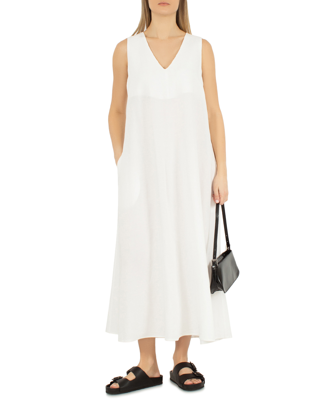платье J.M design JM-AB101 белый 2xs, размер 2xs - фото 2