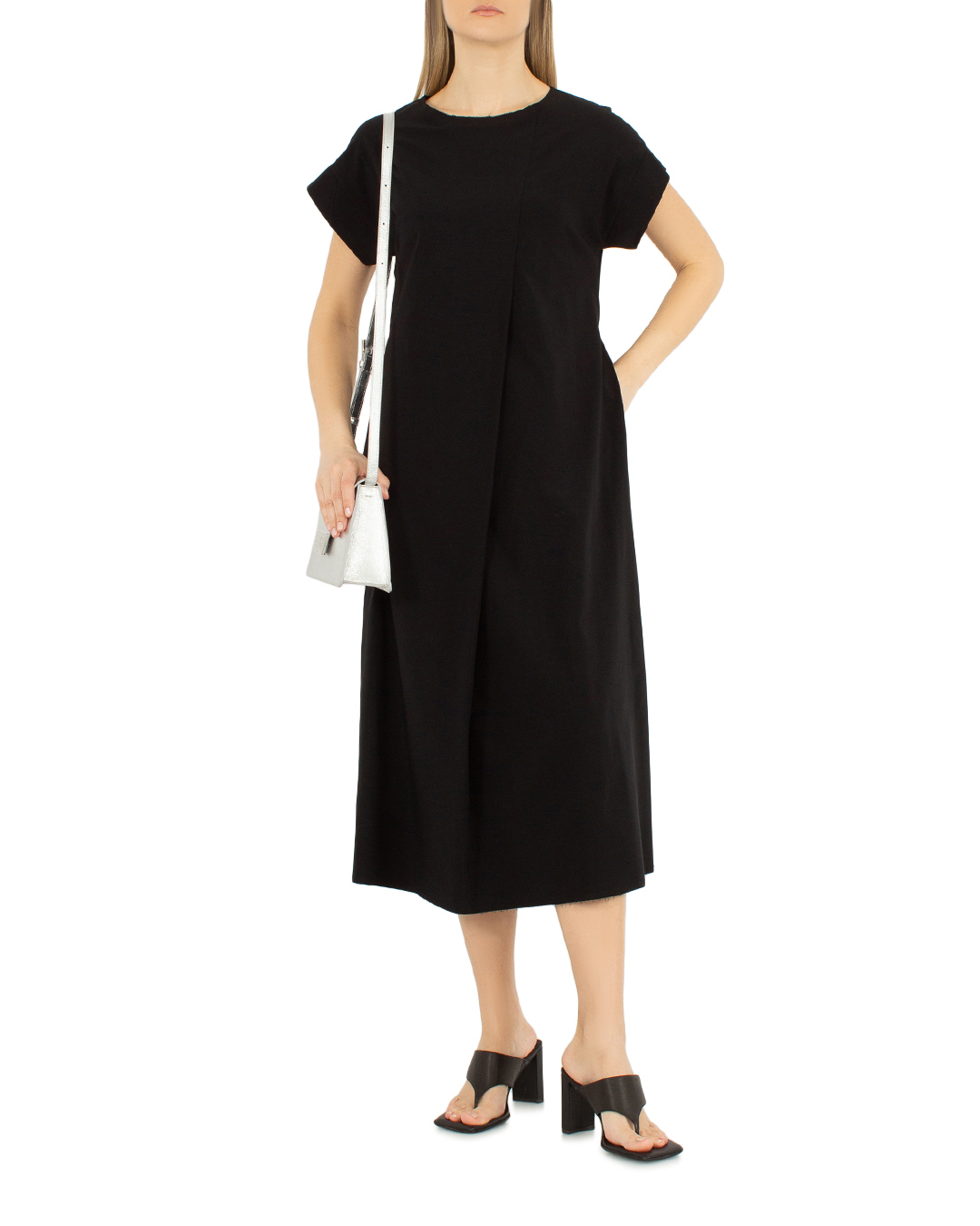платье J.M design JM-AB1706 черный 2xs, размер 2xs - фото 2