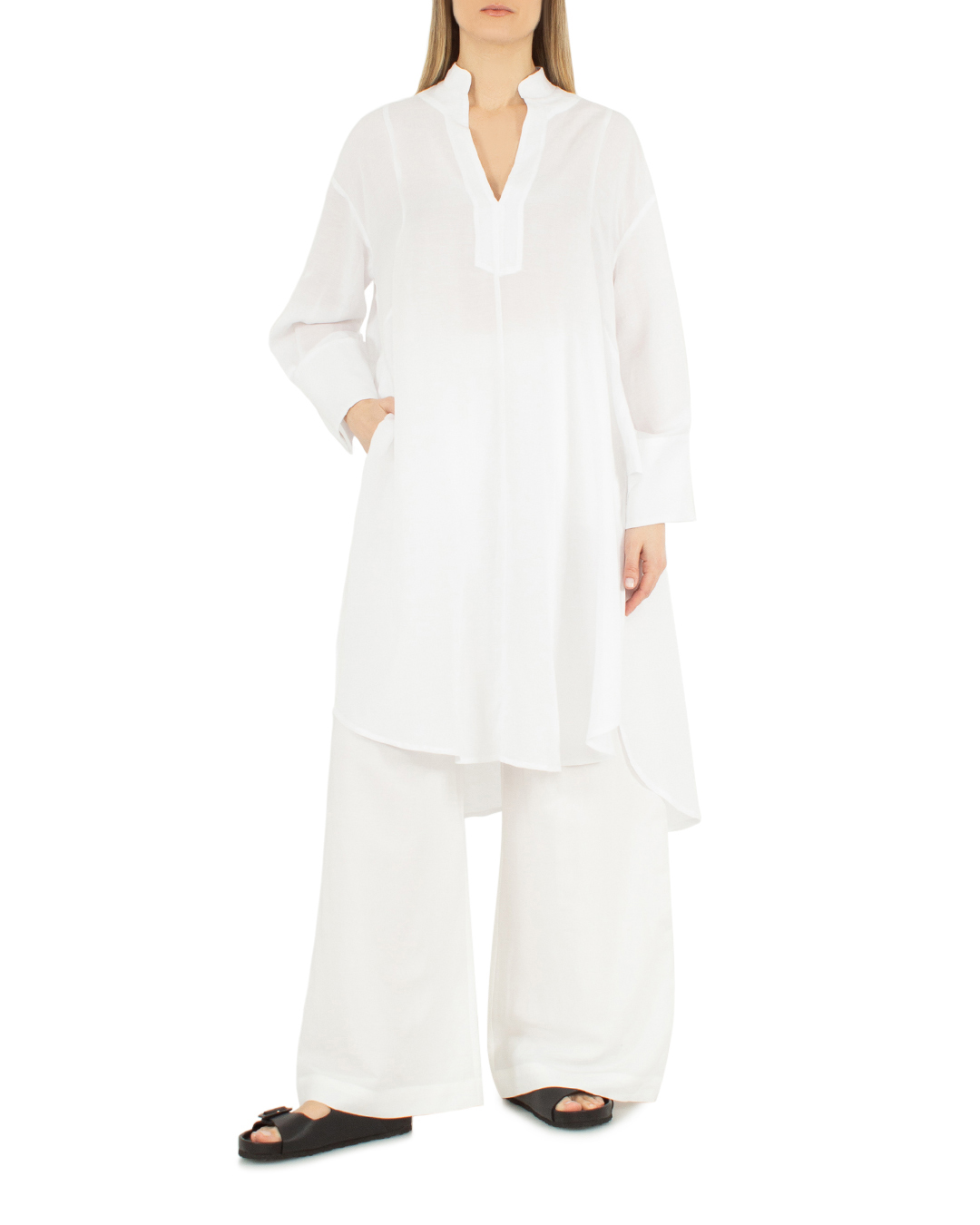 платье J.M design JM-CA206 белый 2xs, размер 2xs - фото 2