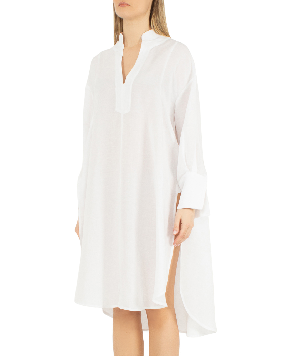 платье J.M design JM-CA206 белый 2xs, размер 2xs - фото 3