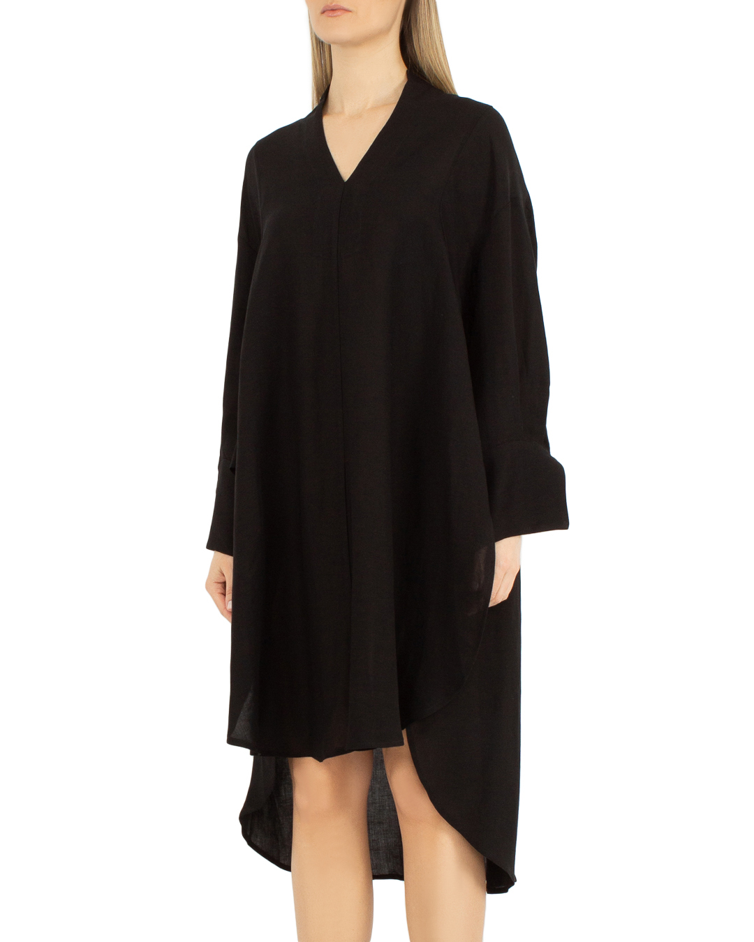 платье J.M design JM-CA206 черный 2xs, размер 2xs - фото 3