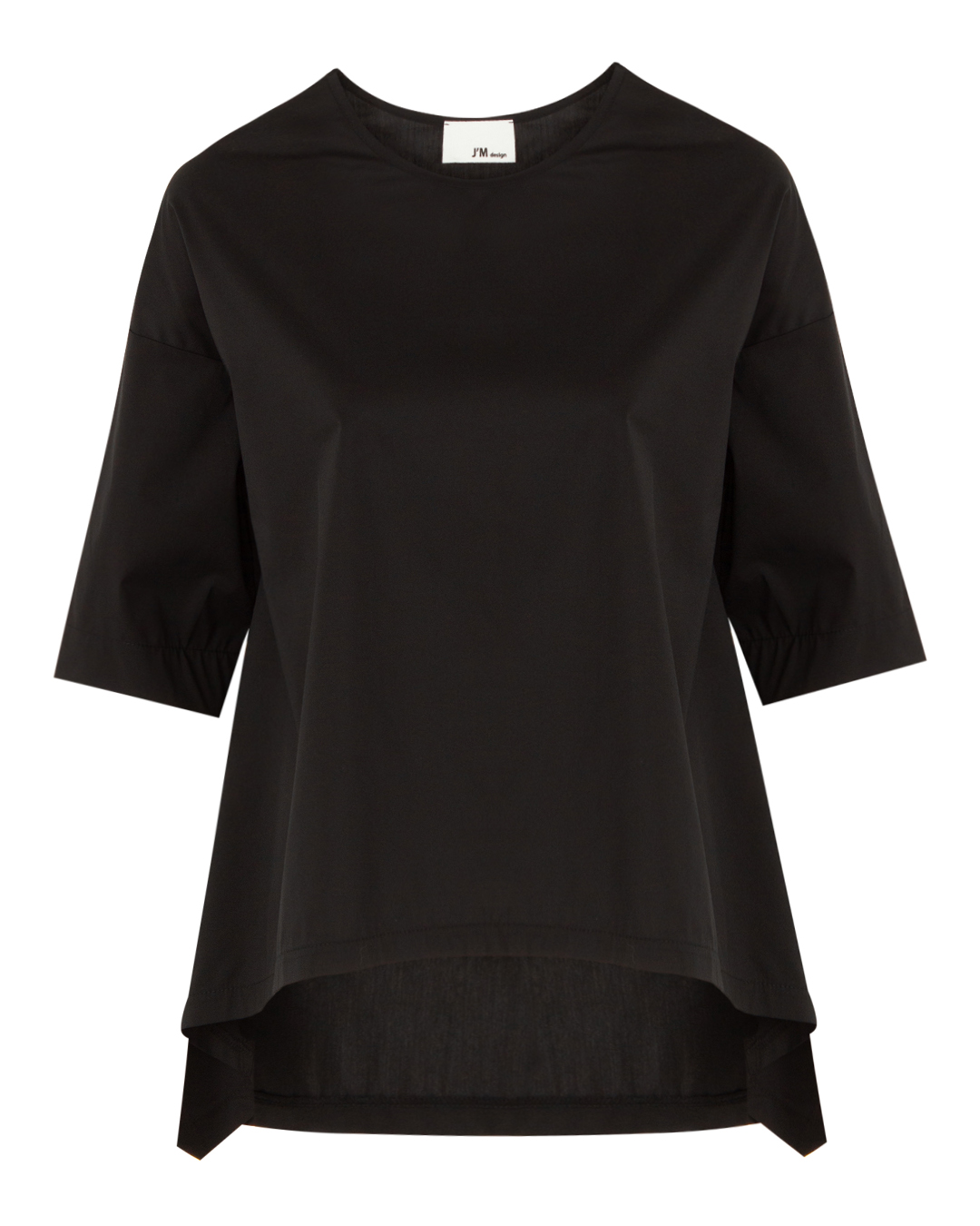 блуза J.M design JM-MA07 черный 2xs, размер 2xs - фото 1
