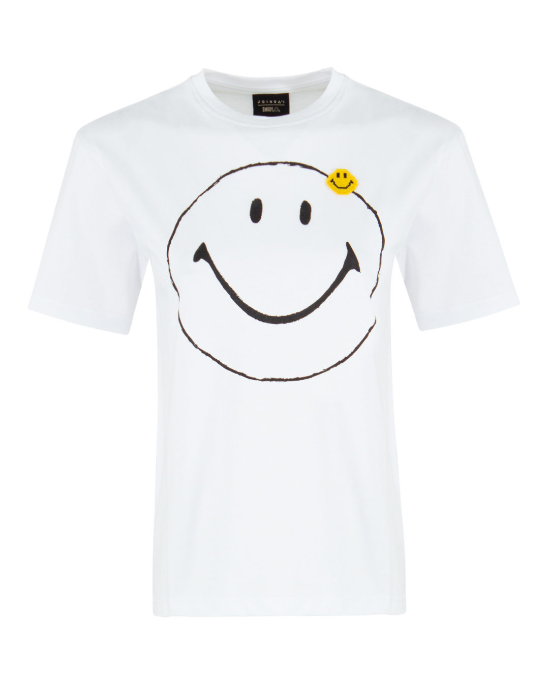 футболка JOSHUA`S JS33B10441 белый+принт l, размер l, цвет белый+принт