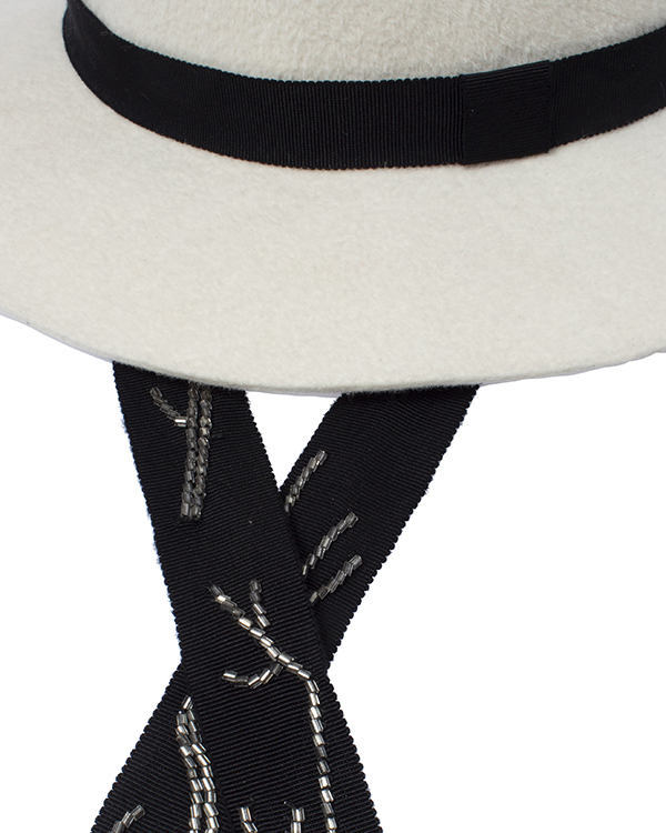 шляпа MDWS KNL04 белый+черный m, размер m, цвет белый+черный KNL04 белый+черный m - фото 3
