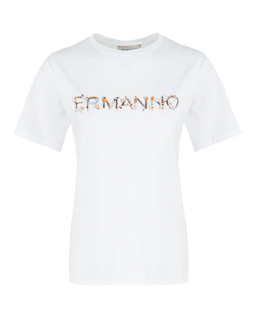 хлопковая футболка ERMANNO FIRENZE