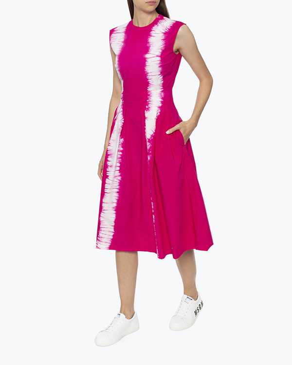 платье MSGM MDA147T розовый+белый 40, размер 40, цвет розовый+белый MDA147T розовый+белый 40 - фото 2