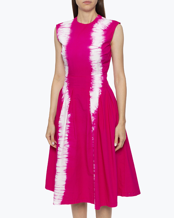 платье MSGM MDA147T розовый+белый 40, размер 40, цвет розовый+белый MDA147T розовый+белый 40 - фото 3