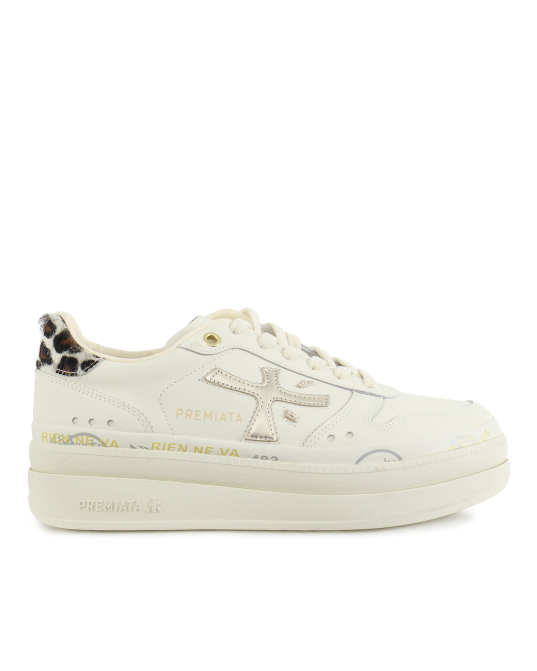 Premiata sport из натуральной кожи артикул MICOL VAR7441 марки Premiata sport купить за 31500 руб.