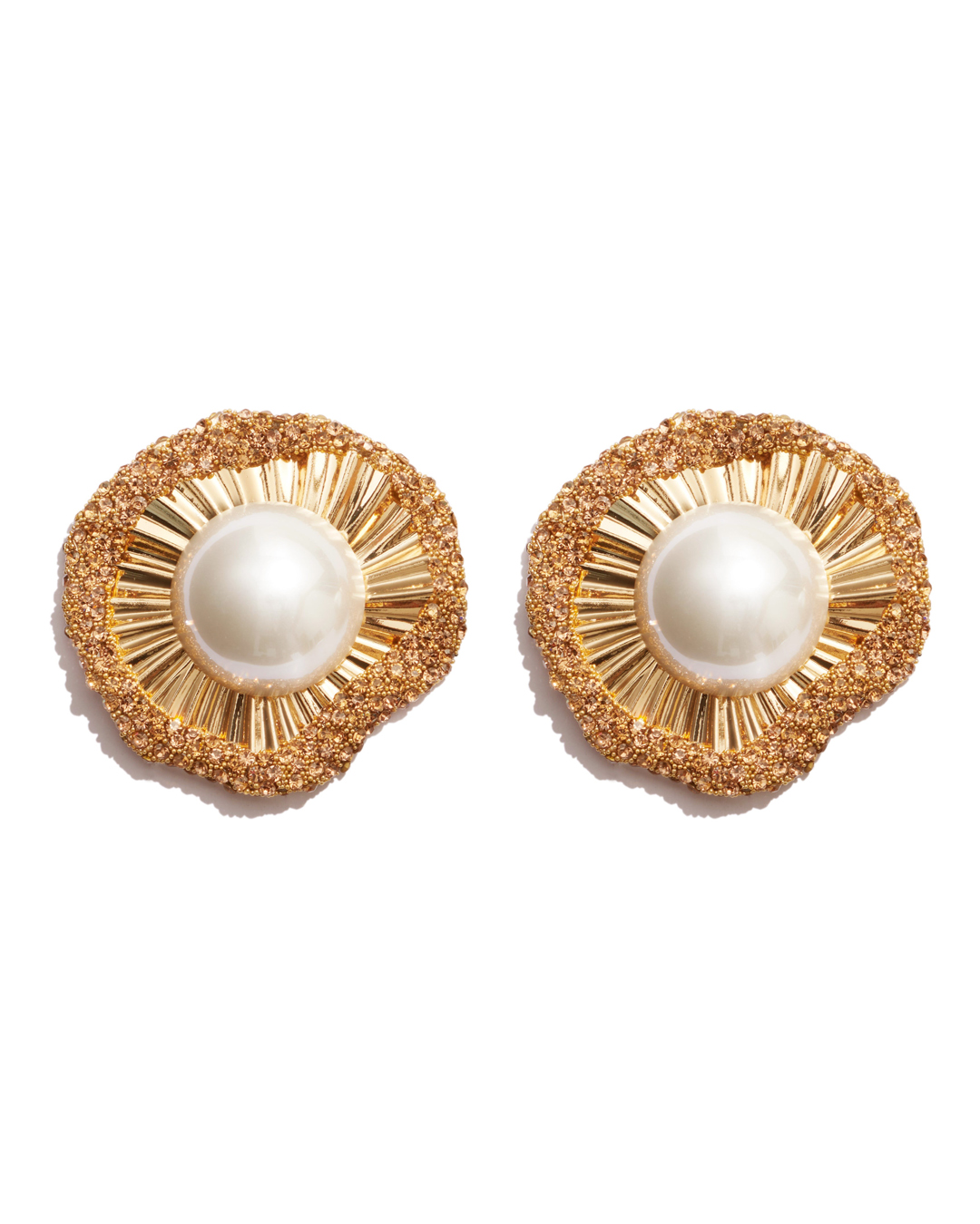 Marina Fossati с бусинами жемчуга  артикул MIUCCIA EARRINGS марки Marina Fossati купить за 19200 руб.