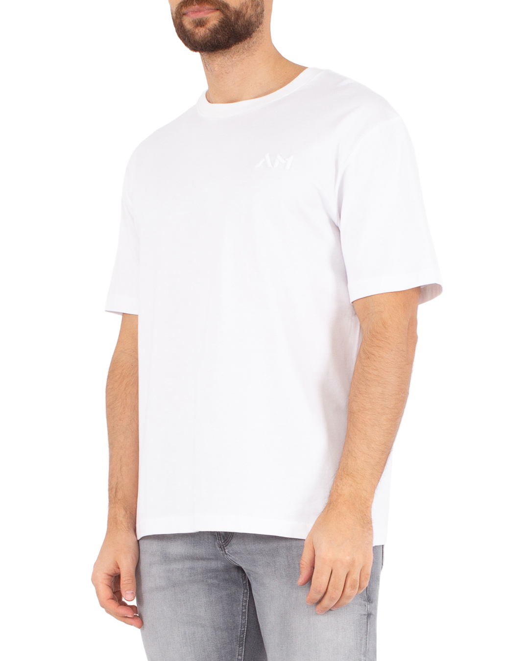 футболка Antony Morato MMKS02390-FA100238 белый l, размер l - фото 3