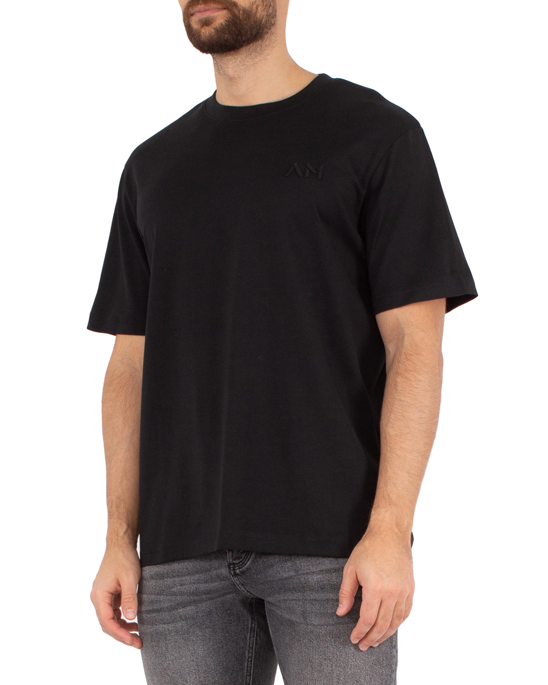 футболка Antony Morato MMKS02390-FA100238 черный m, размер m - фото 3