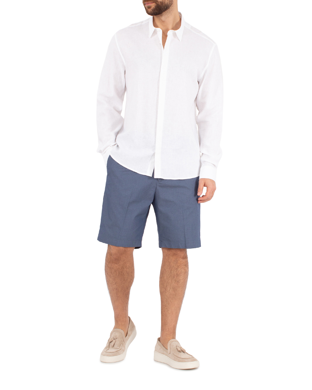 рубашка Antony Morato MMSL00719-FA400094 белый 56, размер 56 - фото 2
