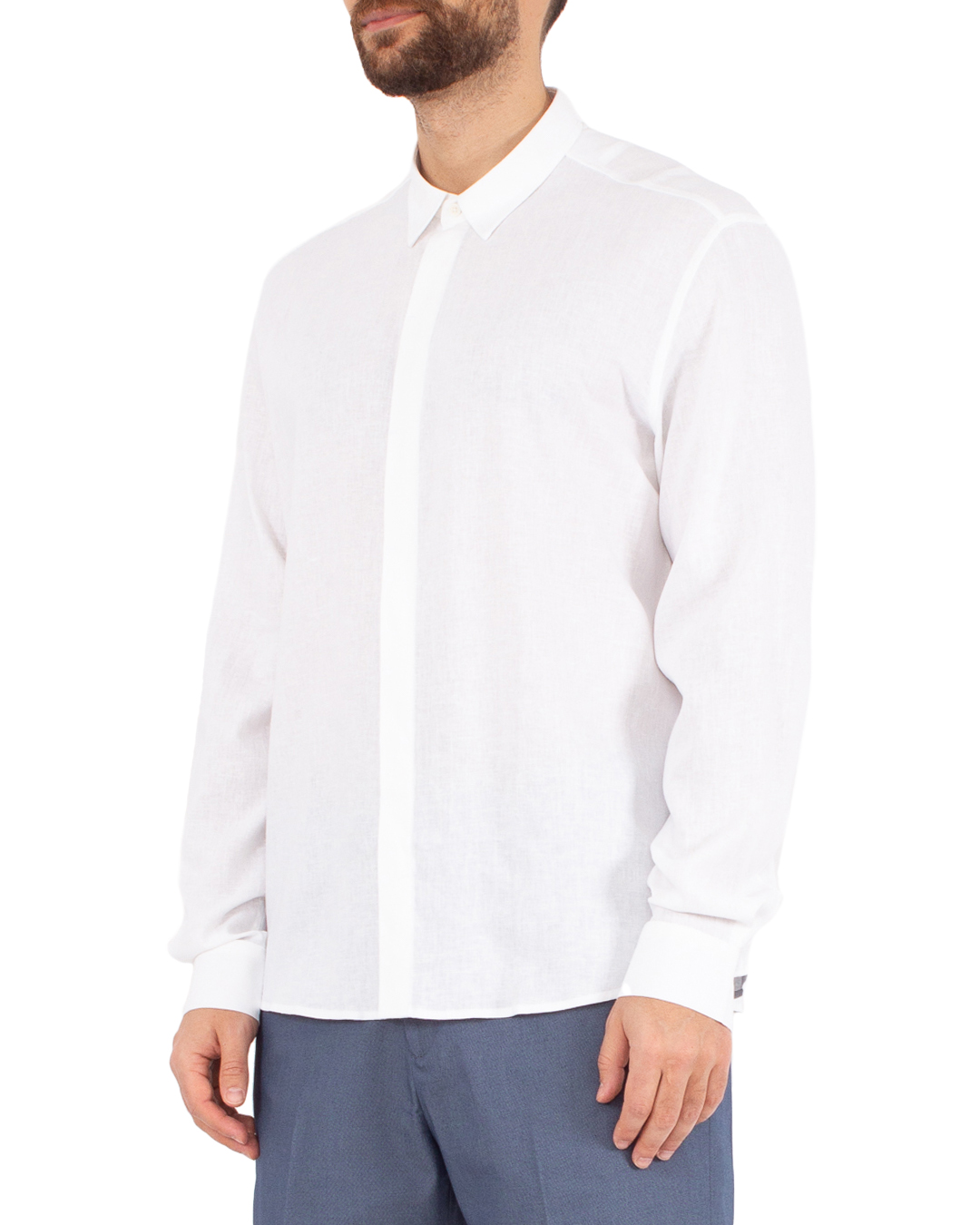 рубашка Antony Morato MMSL00719-FA400094 белый 56, размер 56 - фото 3