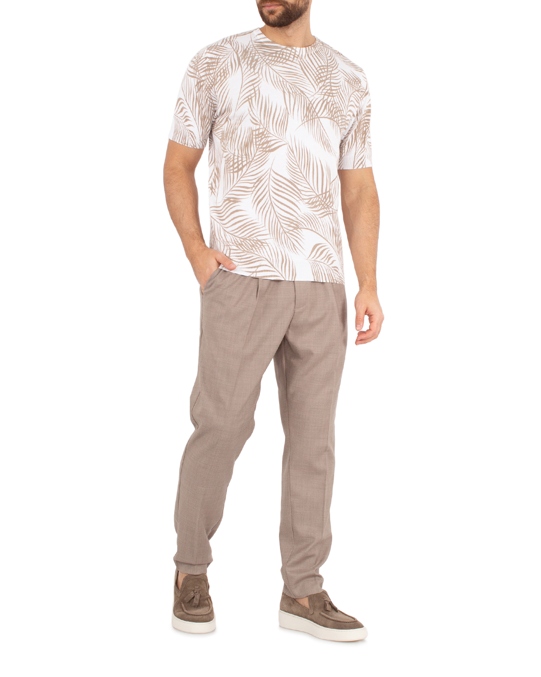 брюки Antony Morato MMTR00679-FA650330 коричневый 46, размер 46 - фото 2