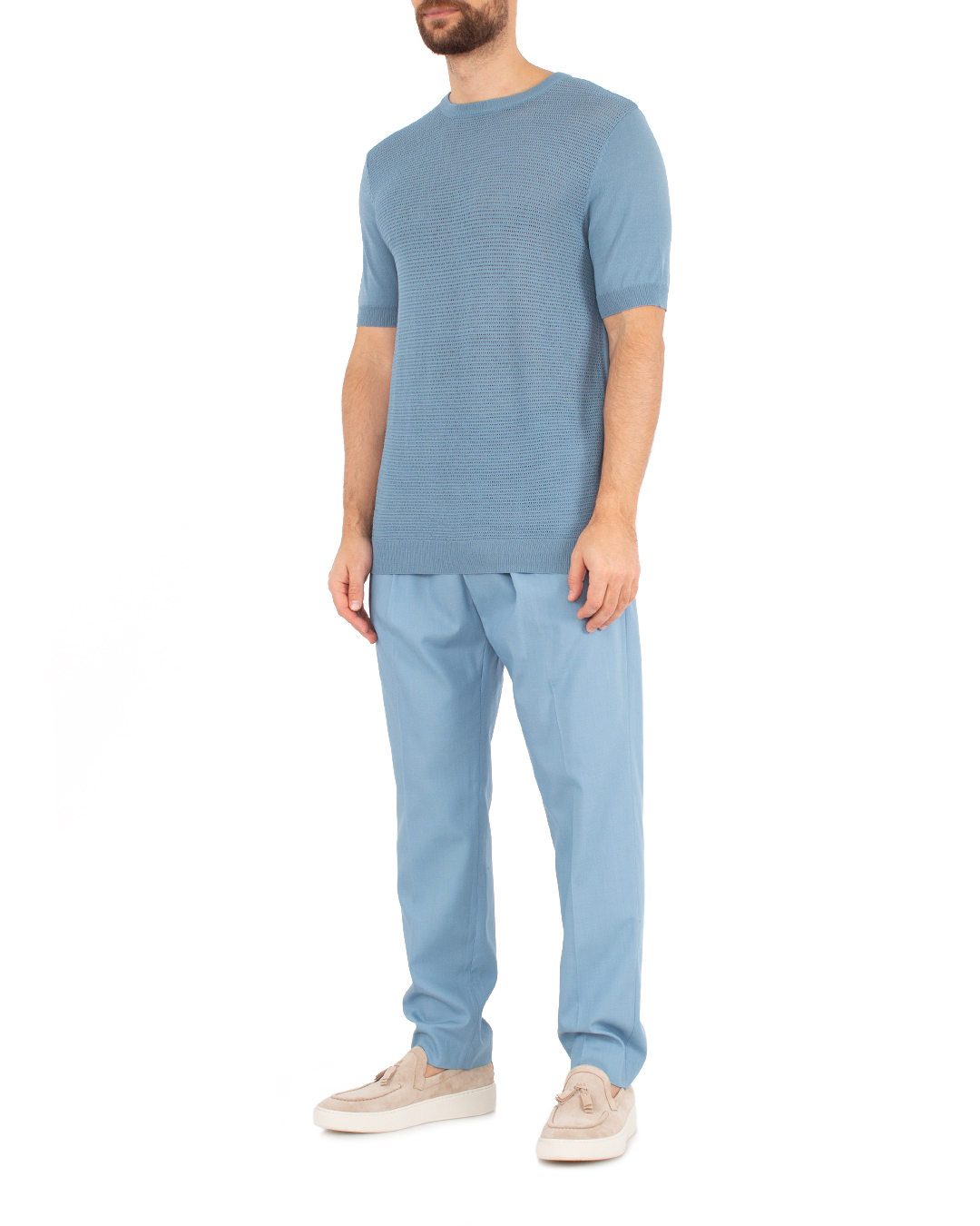 брюки Antony Morato MMTR00712-FA800162 голубой 54, размер 54 - фото 2