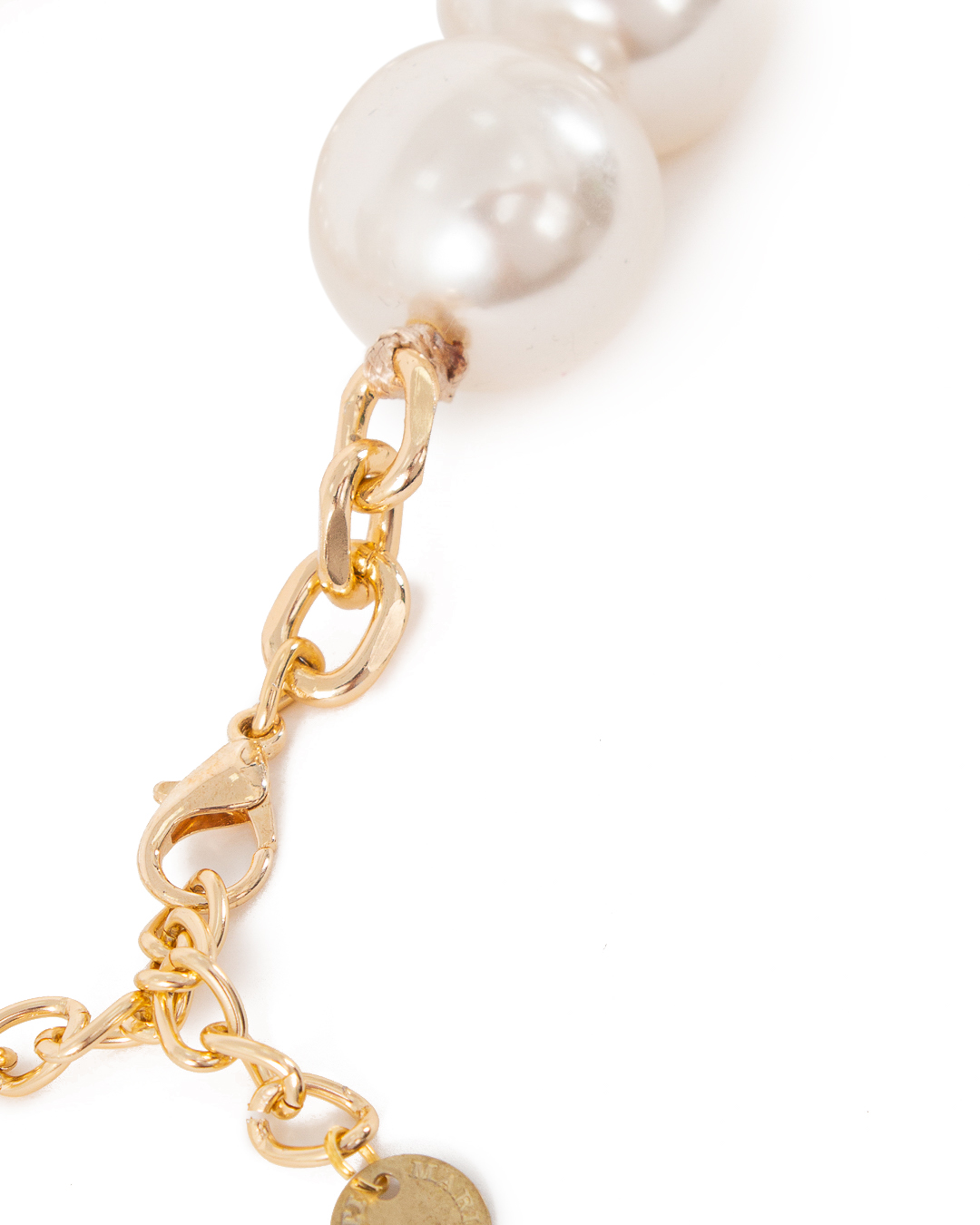 ожерелье Marina Fossati MOON ORO золотой+белый UNI, размер UNI, цвет золотой+белый MOON ORO золотой+белый UNI - фото 2