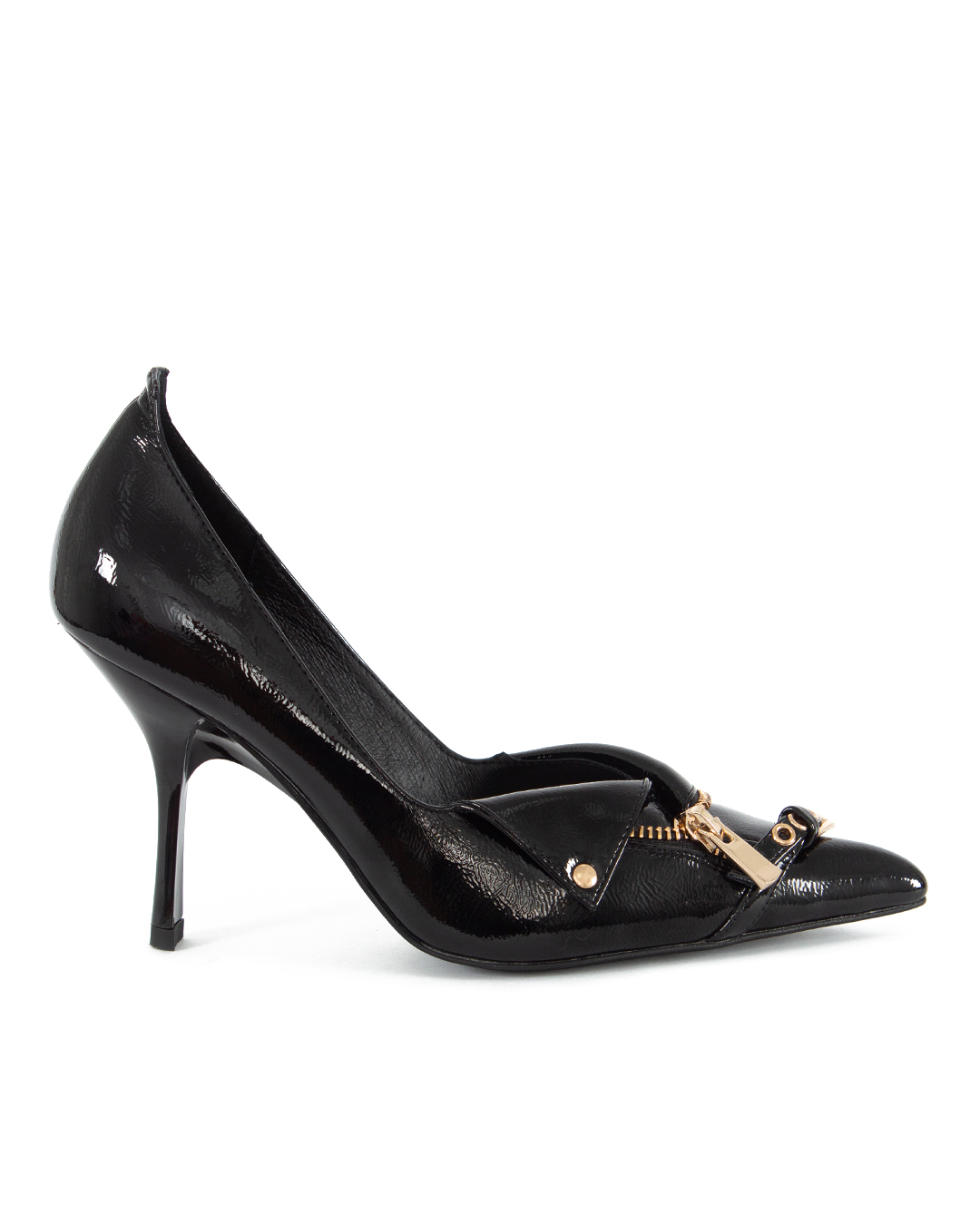 JEFFREY CAMPBELL из лаковой экокожи  артикул MOTOROLLING марки JEFFREY CAMPBELL купить за 25100 руб.