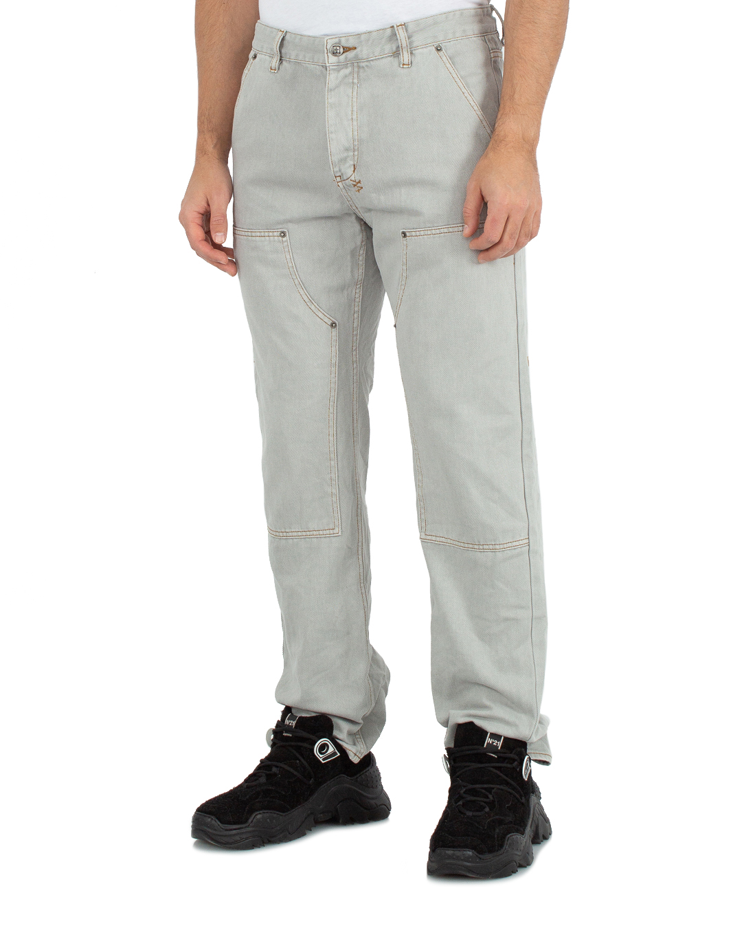 джинсы KSUBI MPF23PA011 серый 31, размер 31 - фото 3
