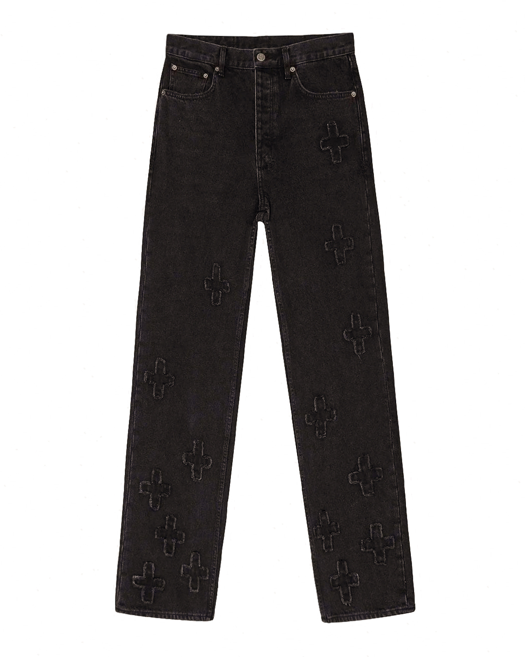 джинсы KSUBI MPS24DJ012 черный 34, размер 34 - фото 1