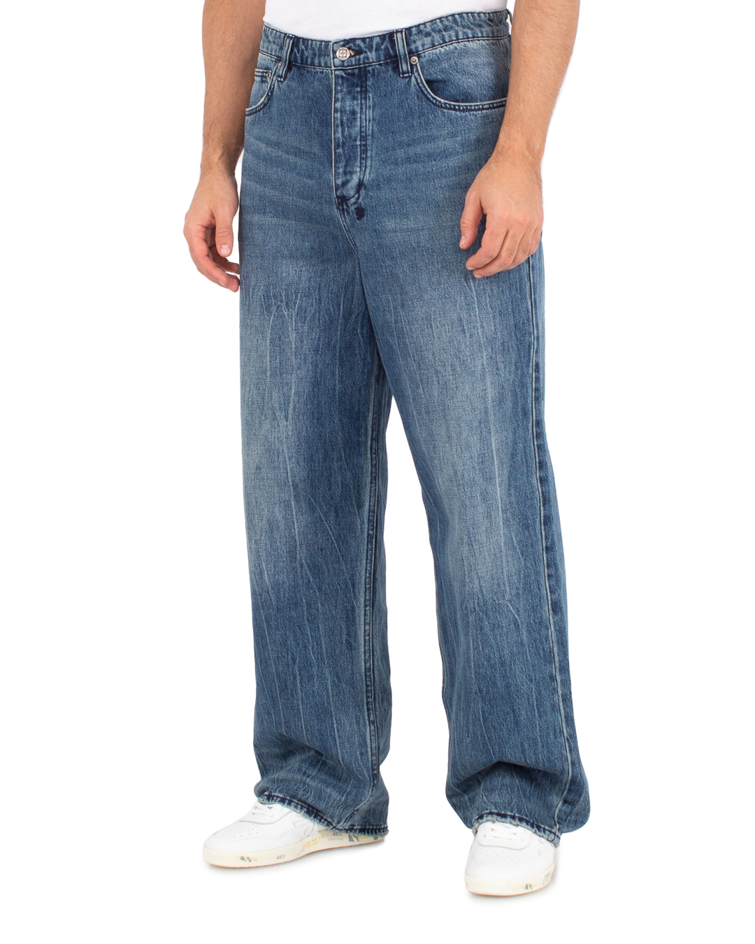 джинсы KSUBI MPS24DJ020 синий 33, размер 33 - фото 3