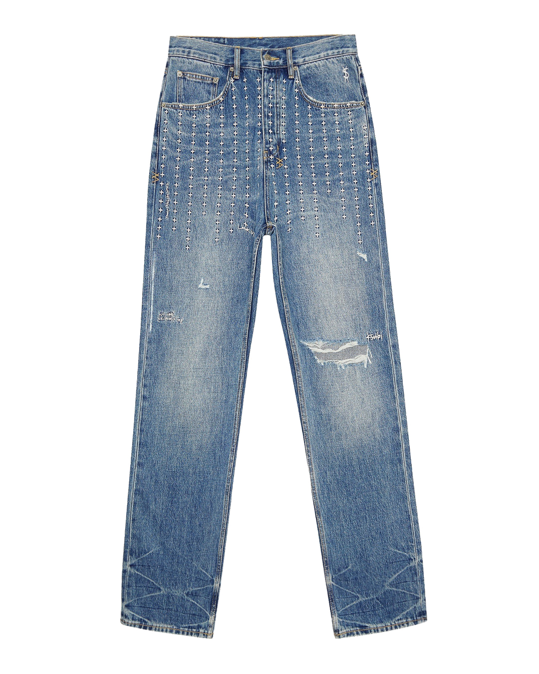 джинсы KSUBI MSP24DJ023 синий 34, размер 34 - фото 1