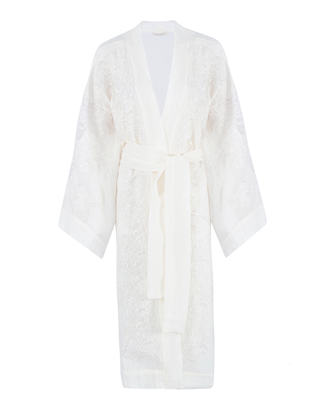 кимоно изо льна MAURIZIO чистовье халат кимоно sms люкс без рукавов белый 10 шт уп