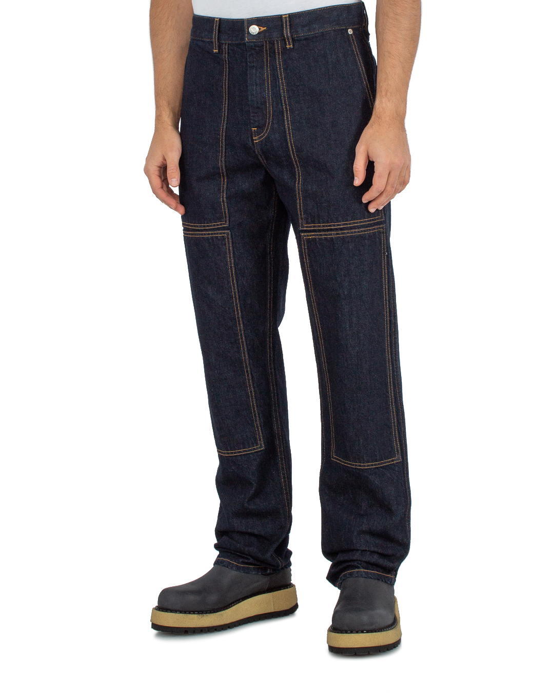 джинсы HELMUT LANG N06DM202 тем.синий 30, размер 30 - фото 3