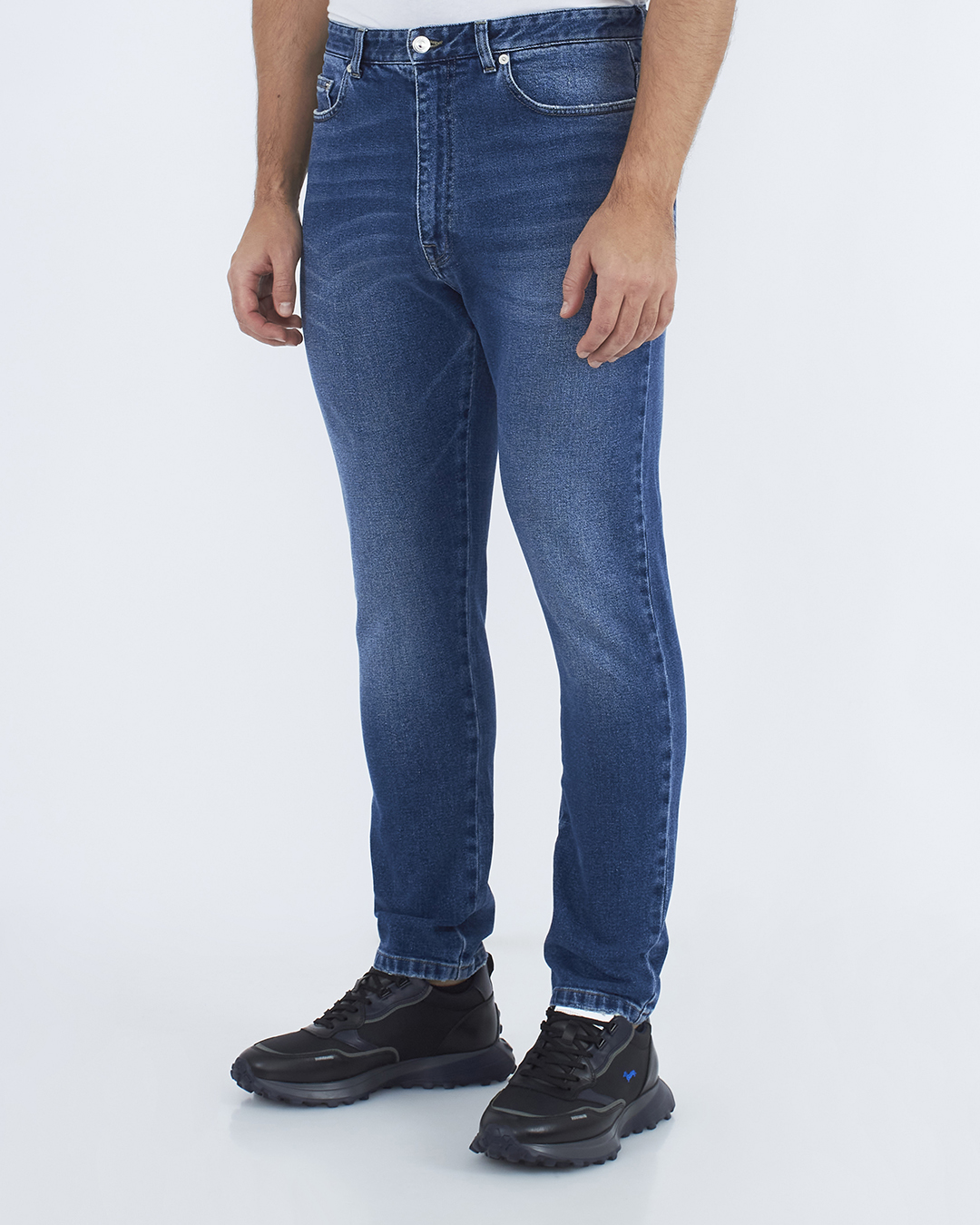 джинсы № 21 N1M2202 синий 34, размер 34 - фото 3