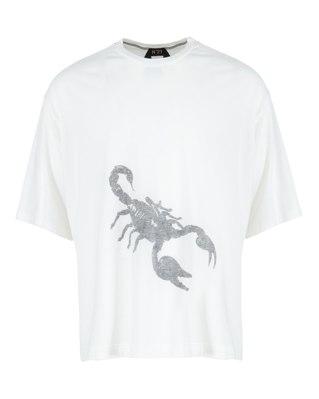 № 21 свободного силуэта с принтом  артикул N1MF072 марки № 21 купить за 39600 руб.