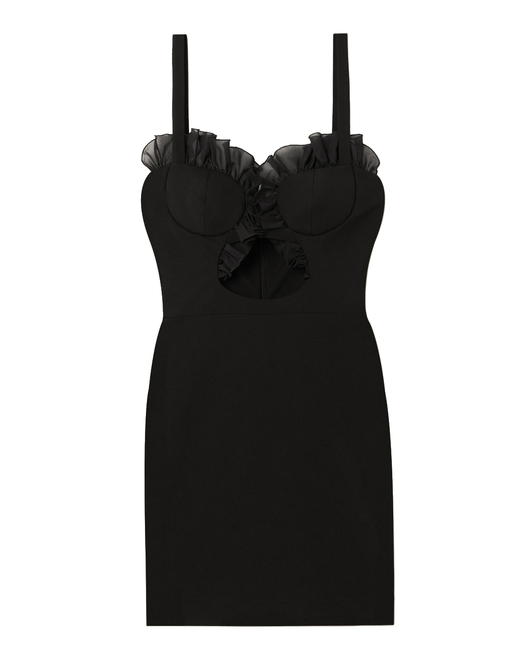 платье NENSI DOJAKA NDAW23DR164 черный m, размер m - фото 1