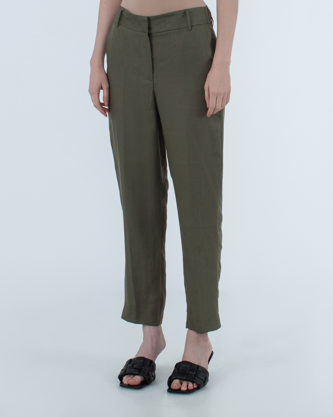 брюки ICONA BY KAOS OP5MR027 зеленый 40, размер 40 - фото 3
