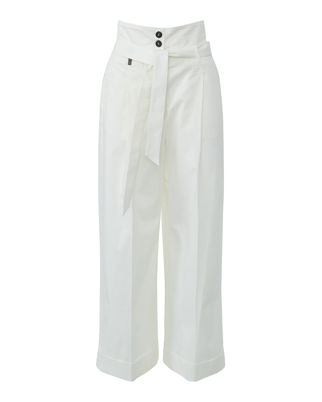 брюки Peserico P04556T30A белый 40, размер 40 - фото 1