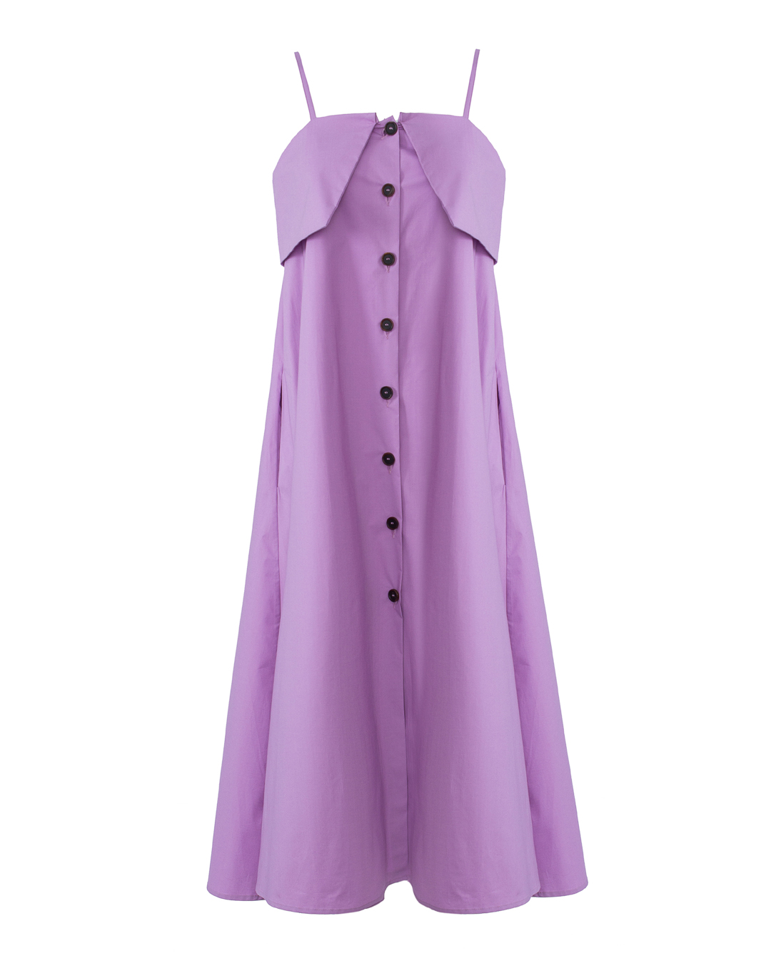 платье Erika Cavallini P2SJ06 фиолетовый 40, размер 40 - фото 1