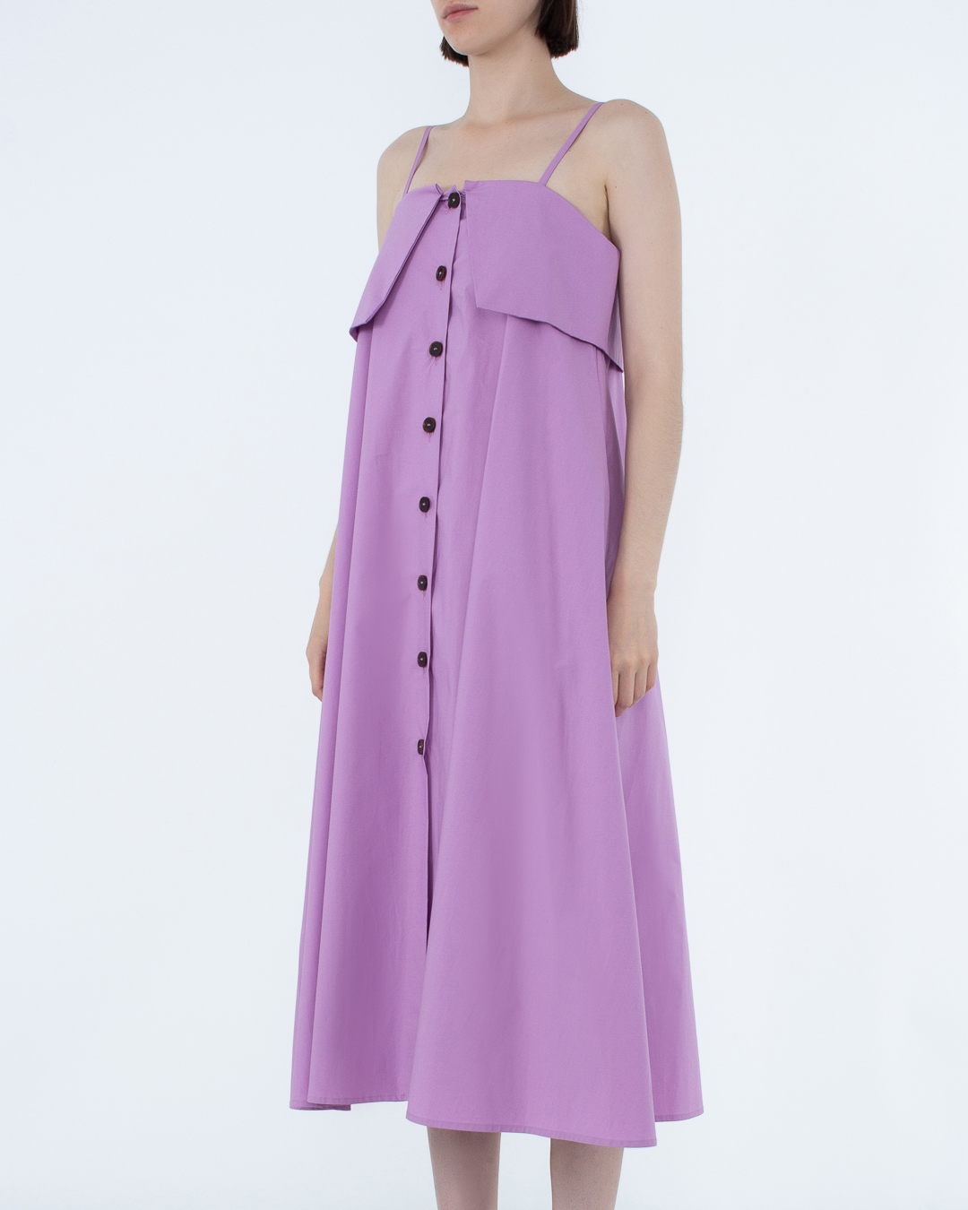 платье Erika Cavallini P2SJ06 фиолетовый 40, размер 40 - фото 3