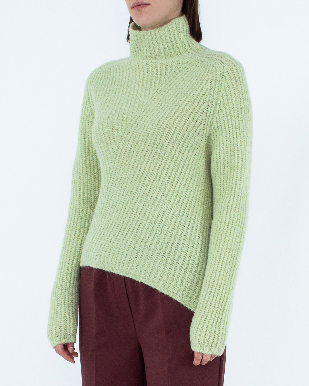свитер Erika Cavallini P2WC15 св.зеленый m, размер m - фото 3
