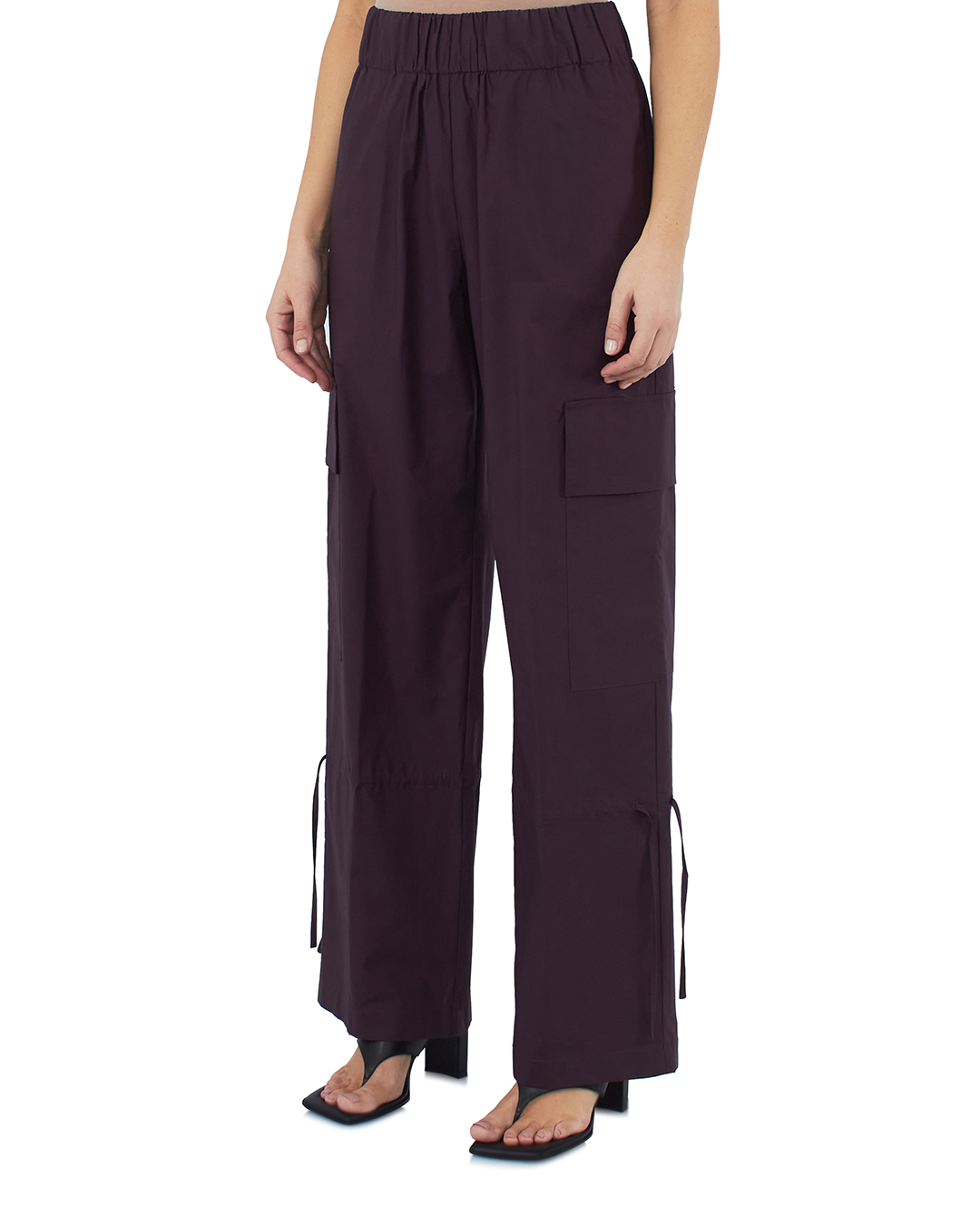 брюки Erika Cavallini P3SJ08 фиолетовый 42, размер 42 - фото 3