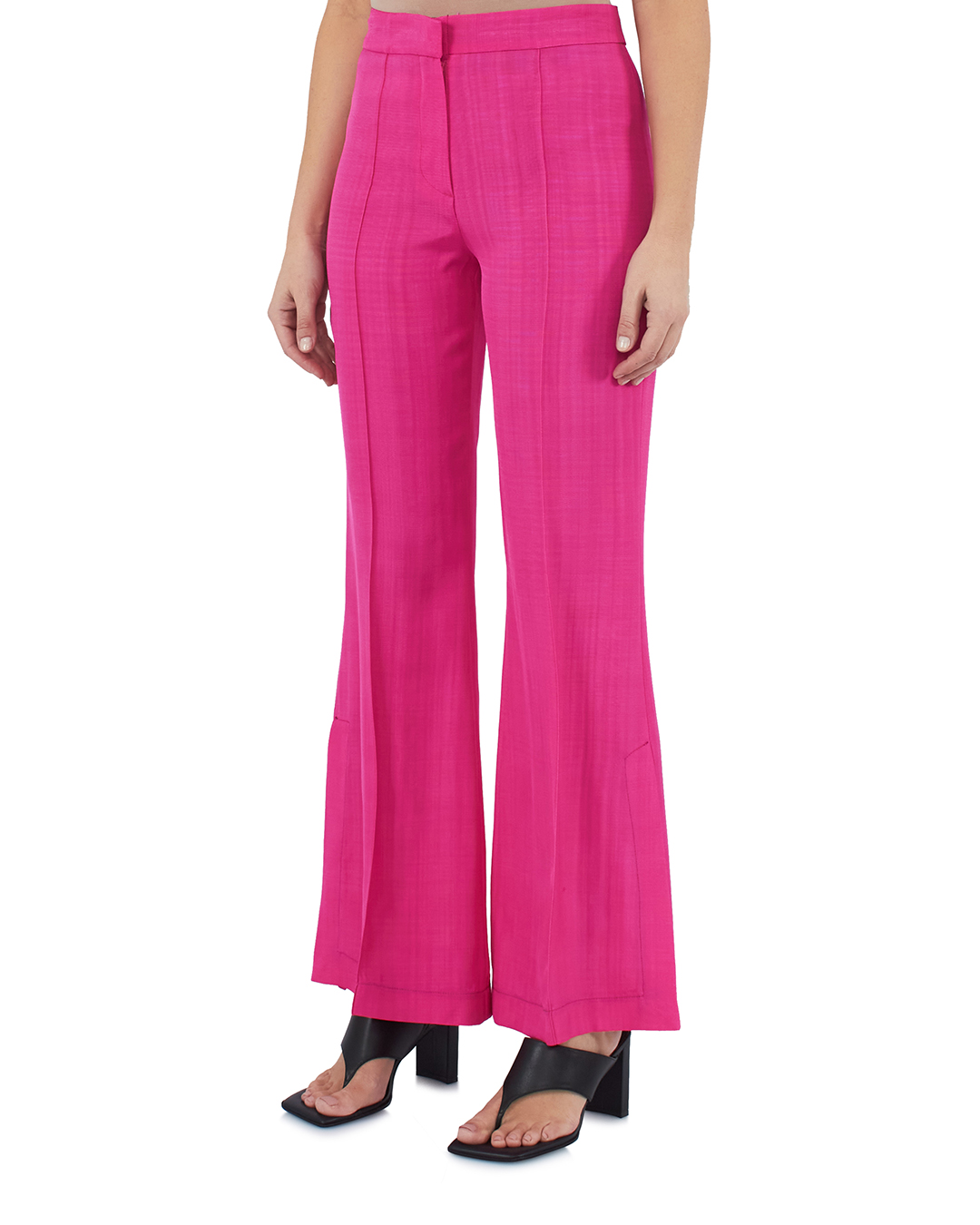 брюки Erika Cavallini P3SL03 розовый 42, размер 42 - фото 3