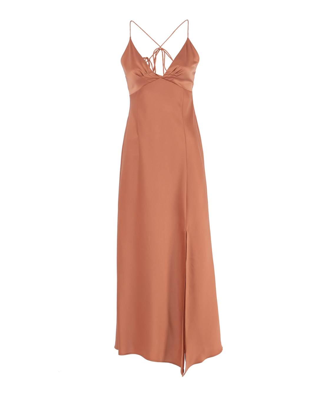 платье PASDUCHAS PD101288 коричневый 10, размер 10 - фото 1