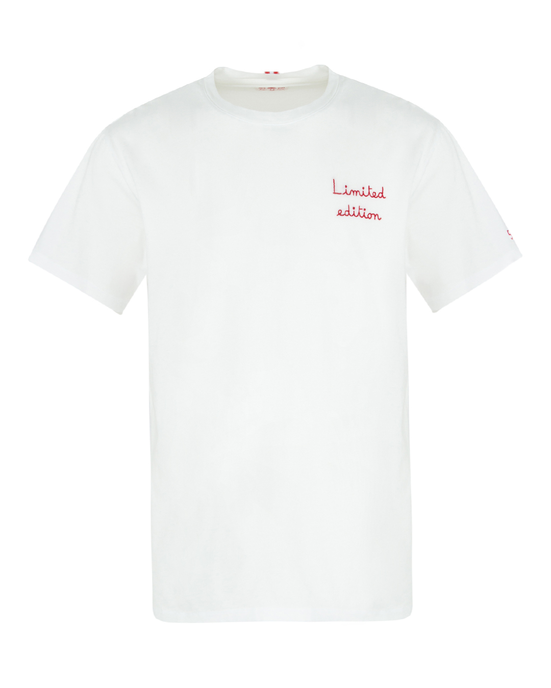 футболка MC2 Saint Barth PORTOFINO EDITION 01N белый+красный l, размер l, цвет белый+красный PORTOFINO EDITION 01N белый+красный l - фото 1
