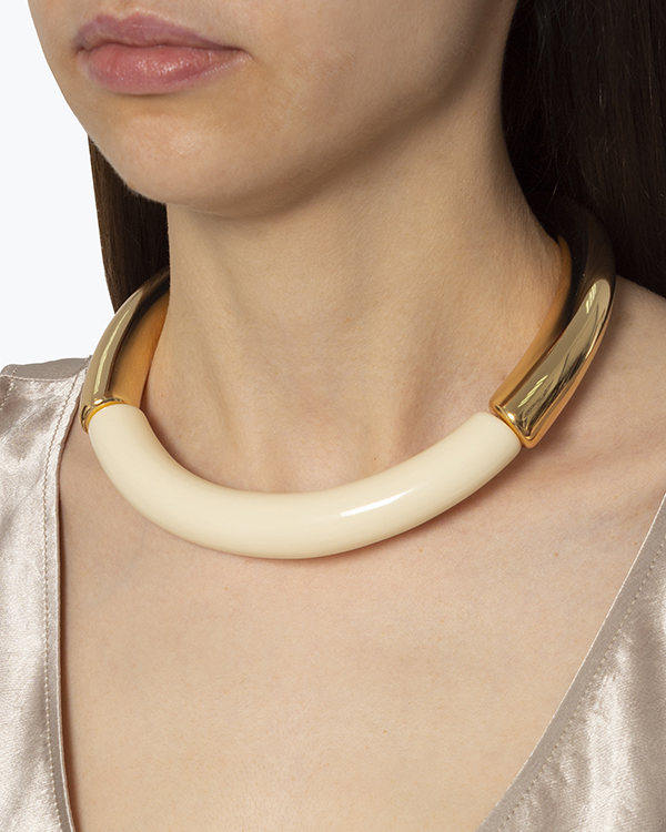 ожерелье Marina Fossati PORZIA золотой+молочный UNI, размер UNI, цвет золотой+молочный PORZIA золотой+молочный UNI - фото 2