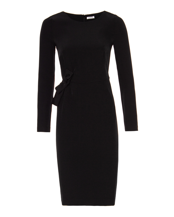 платье P.A.R.O.S.H. кукла модель шарнирная ксения модный показ в черном платье
