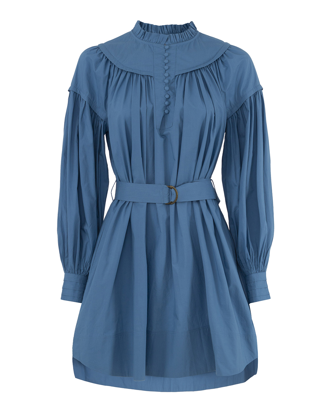 ULLA JOHNSON из хлопка с поясом  артикул PS220101 марки ULLA JOHNSON купить за 52800 руб.